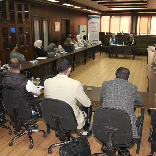 اختتام الورشة التدريبية الأولى للمحامين المتمرنين بنشاط بناء القدرات